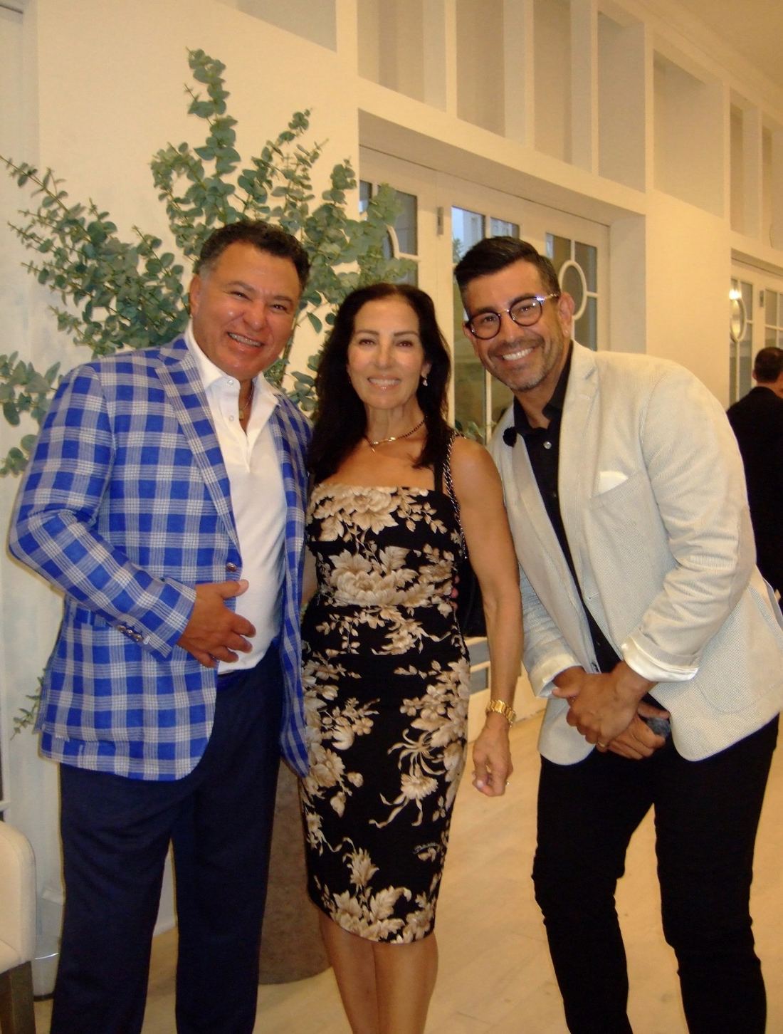 Evening gathering at the SOCIAL8 Hamptons debut